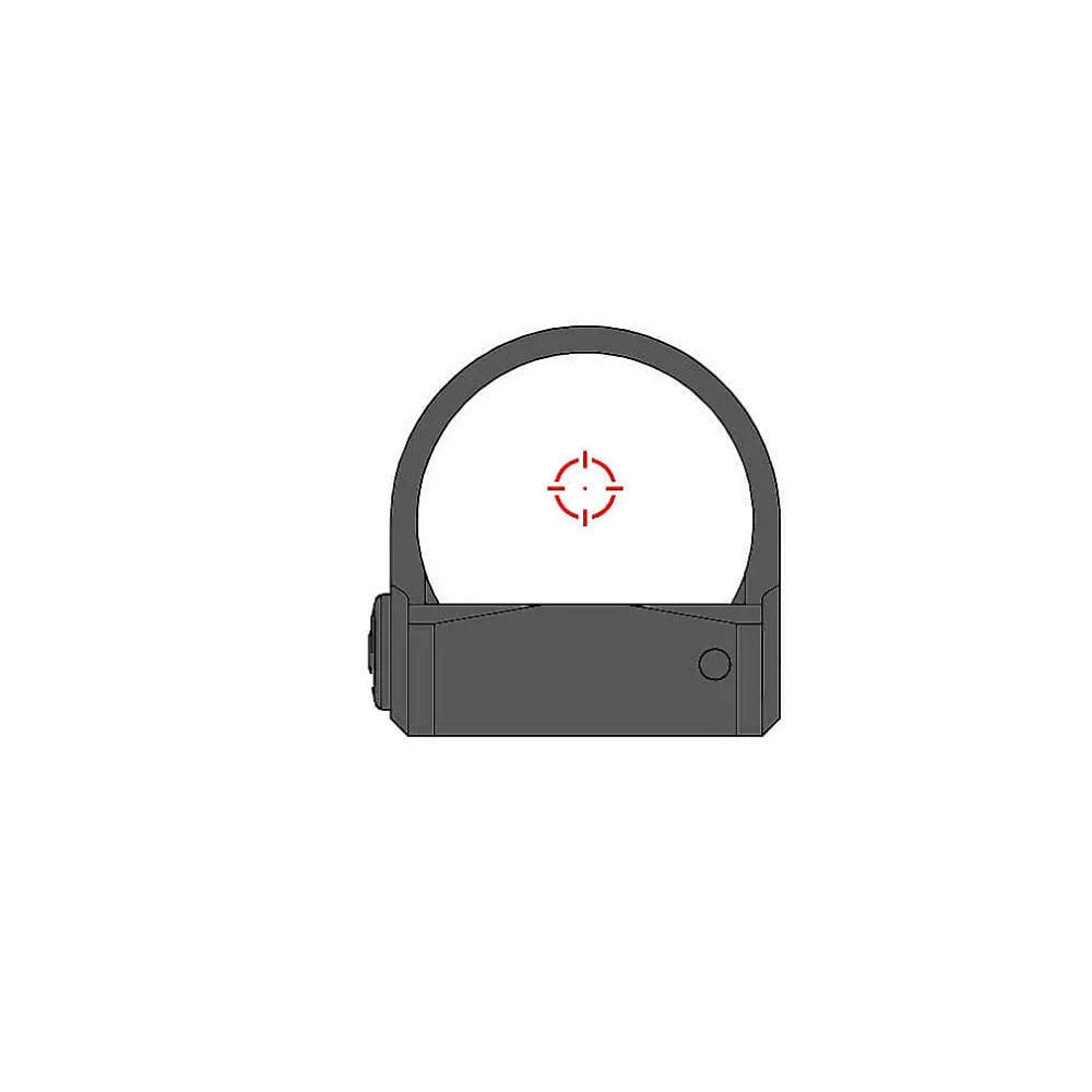 Gideon Optics Omega (SRO Compatible) Red Circle Dot Sight