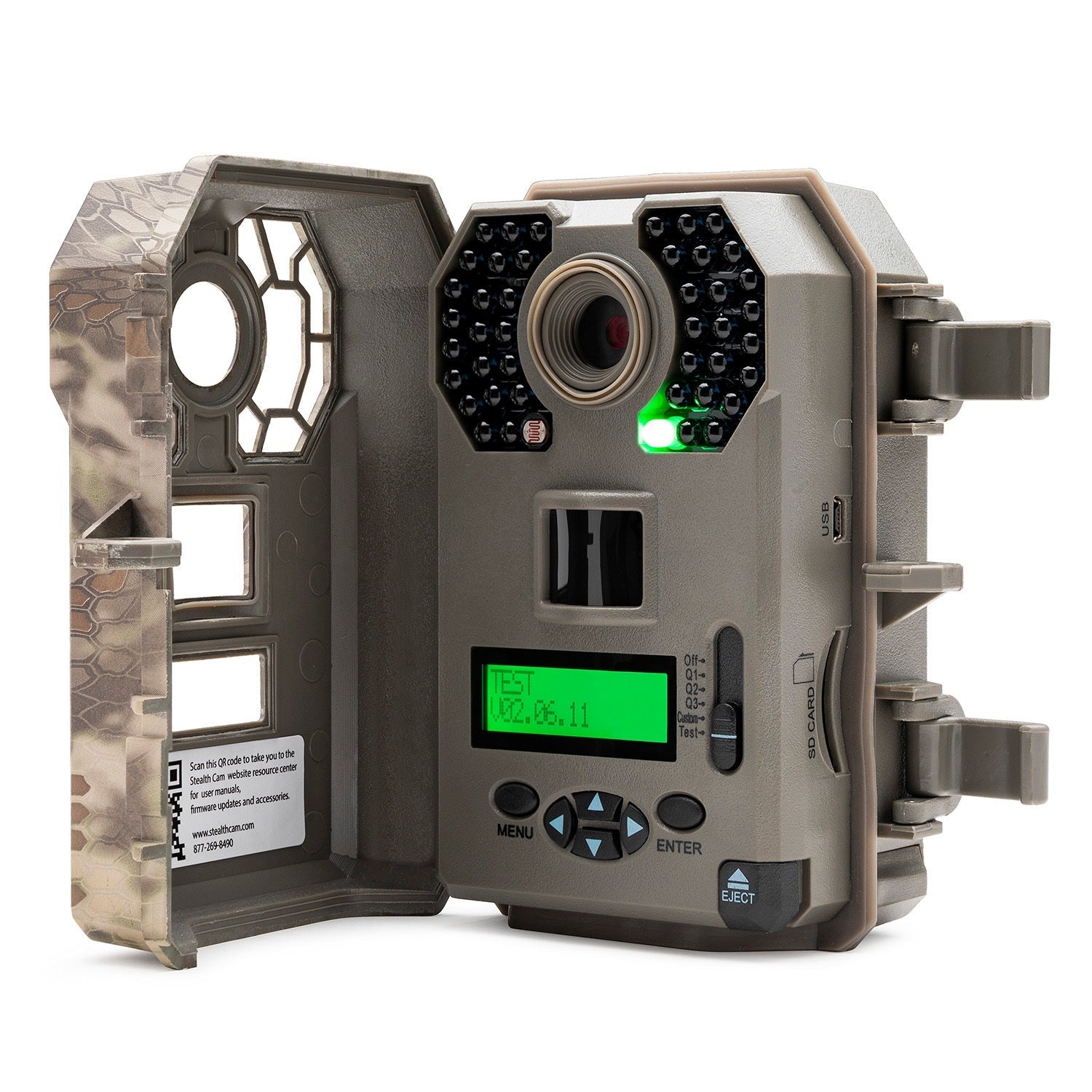 Stealth Cam 2022 G42NG 32MP No Glow Trail Cameras, Kryptek, & Cards Kit (6-Pack)