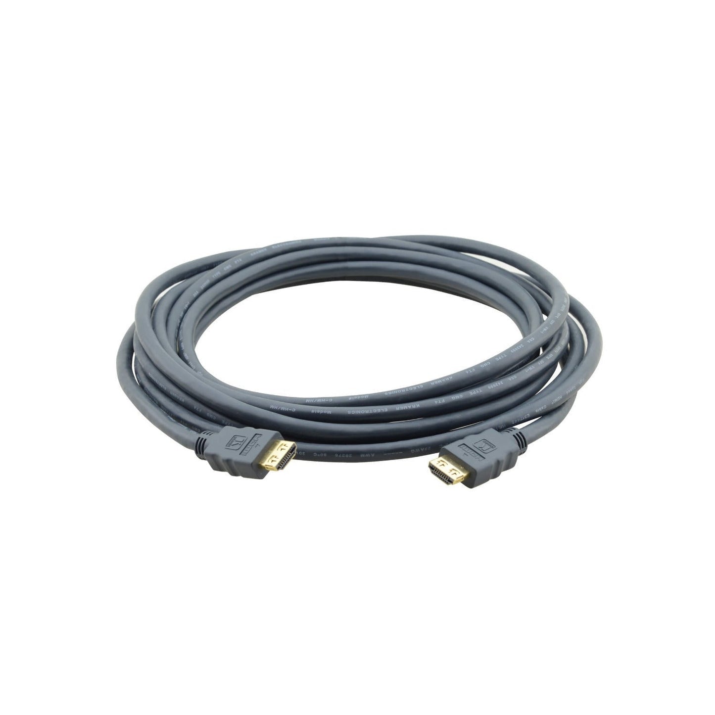 Kramer High Speed 25ft HDMI (4K 60Hz Male to Male) Cable with 8.91 Gbps Data Rate