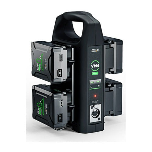 Anton Bauer VM4 Lightweight 4-Position Portable Micro Battery Charger (V-Mount)