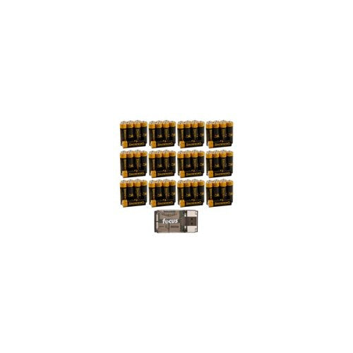 Browning Trail Camera AA Alkaline Batteries (96-Pack) with USB 2.0 Card Reader