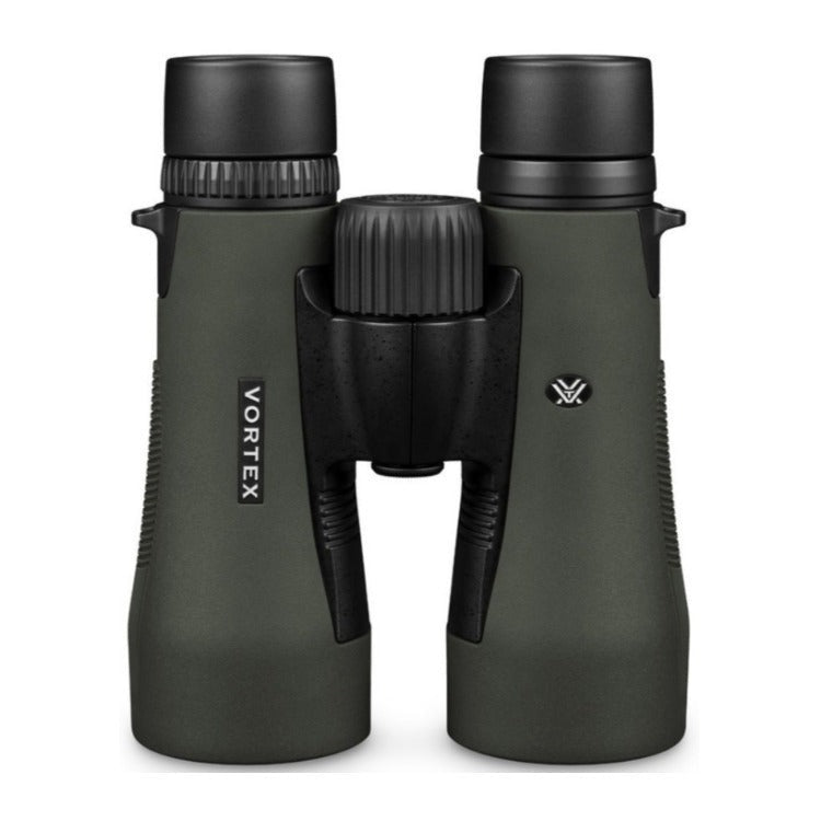 Vortex 12x50 Diamondback Roof Prism Binoculars with Glasspak Harness Case and Accessory Bundle