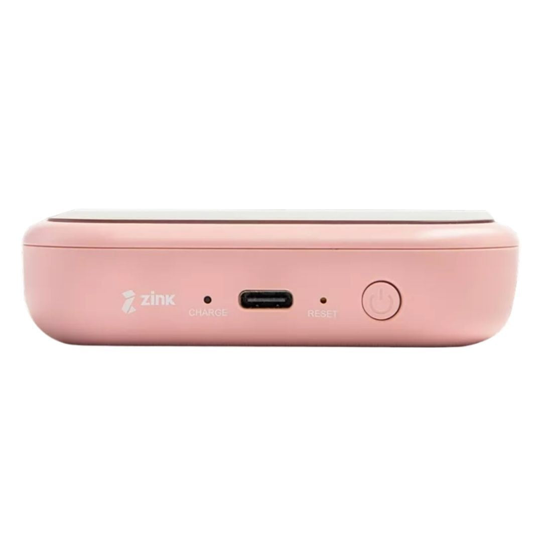 Canon IVY 2 Mini Compact Photo Sticker Printer with LED Light Bar and Built-In Battery (Blush Pink)