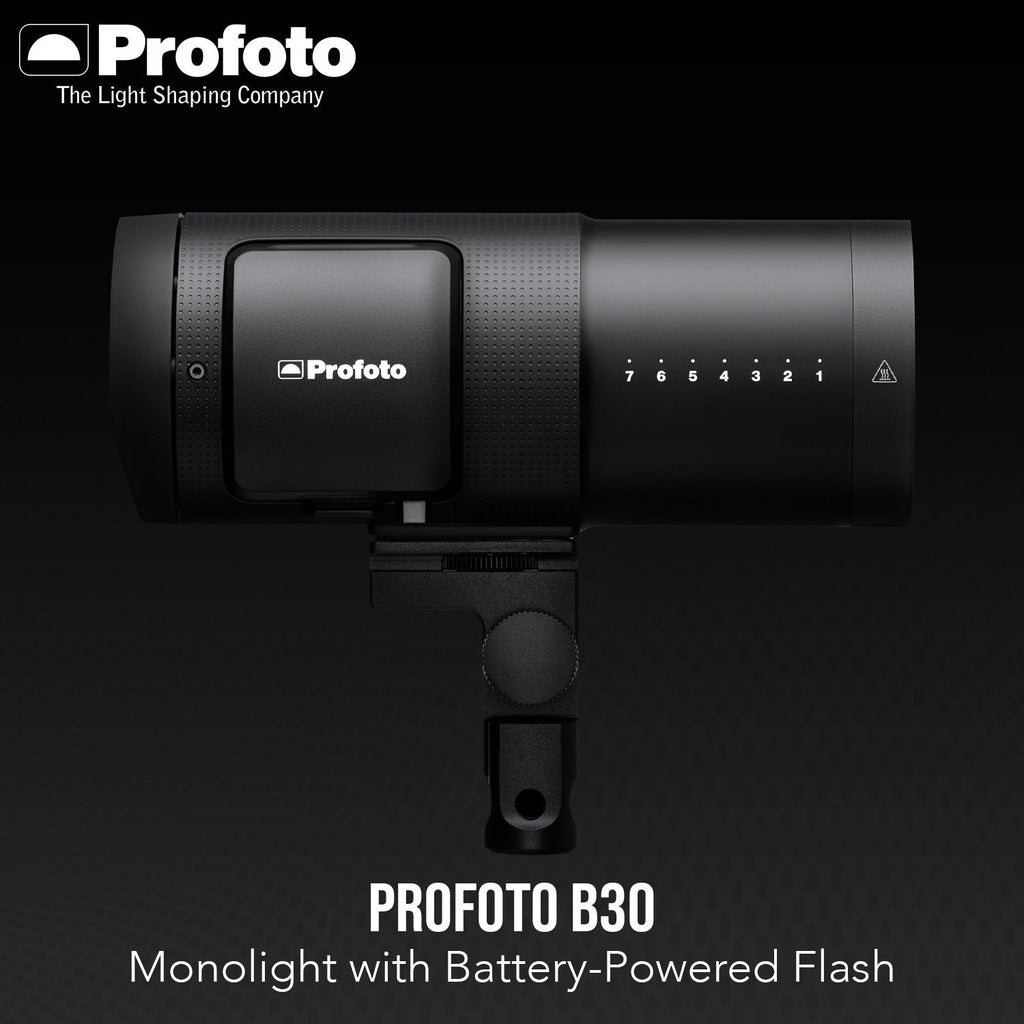 Profoto B30 Monolight Bundle with Softbox, Softgrid and Battery