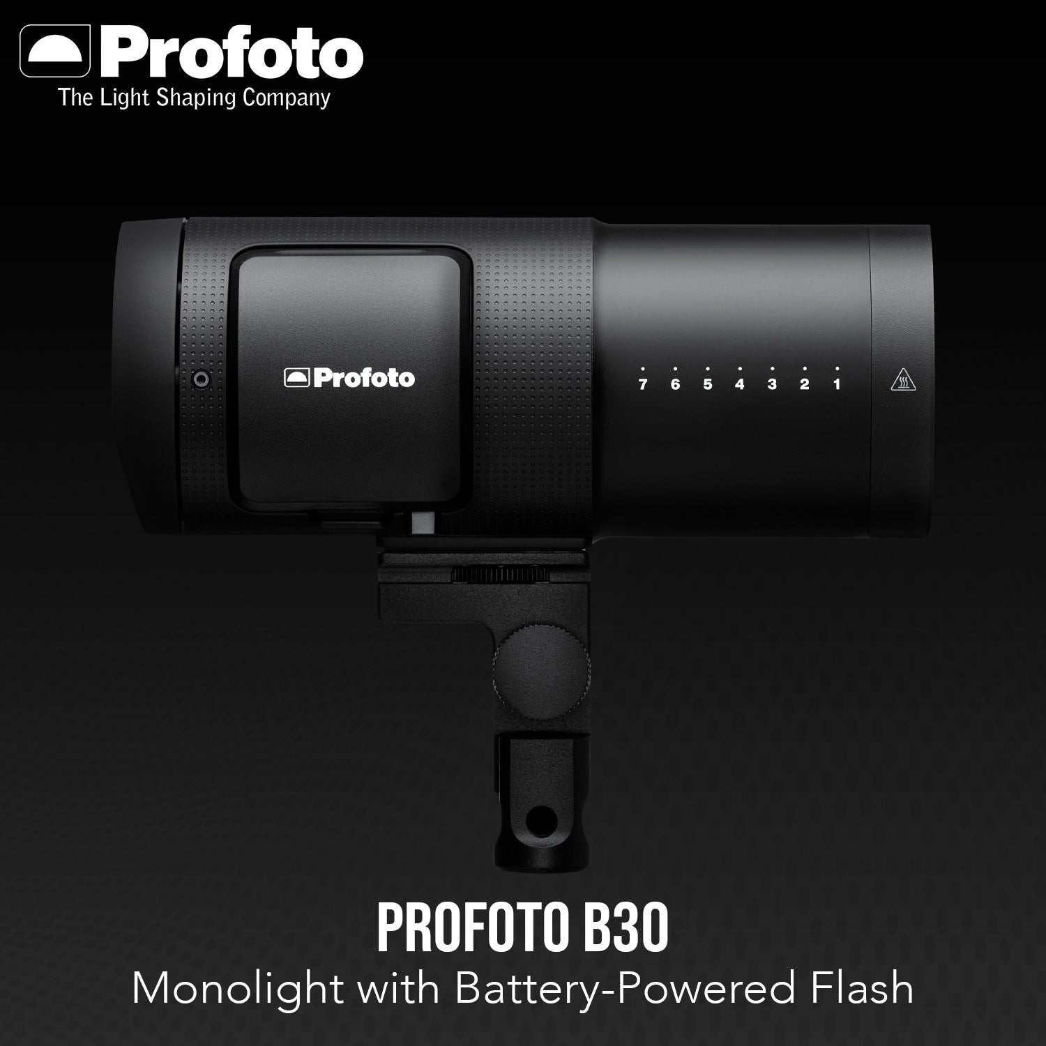 Profoto B30 Monolight Bundle with Softbox, Softgrid and Battery