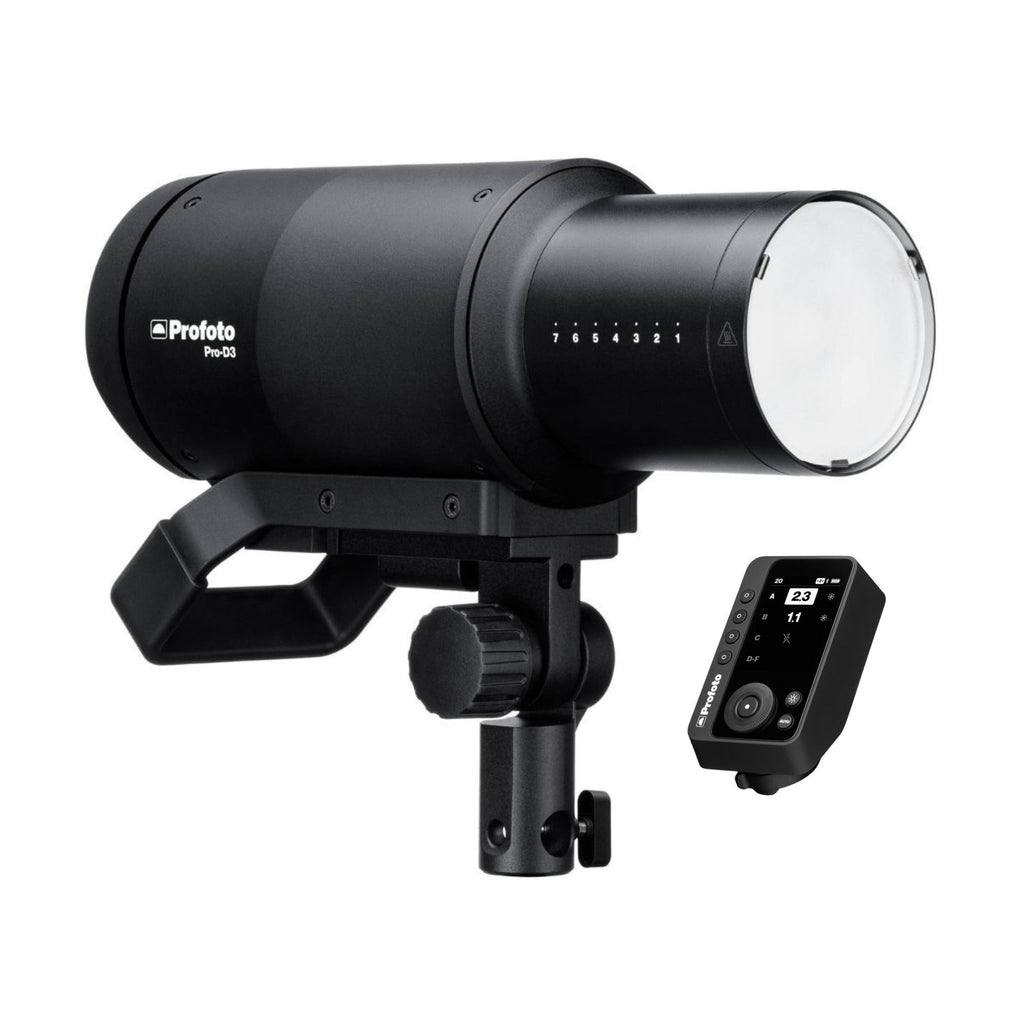 Profoto Pro-D3 750W LED Monolight and Connect Pro Remote for Fujifilm Bundle