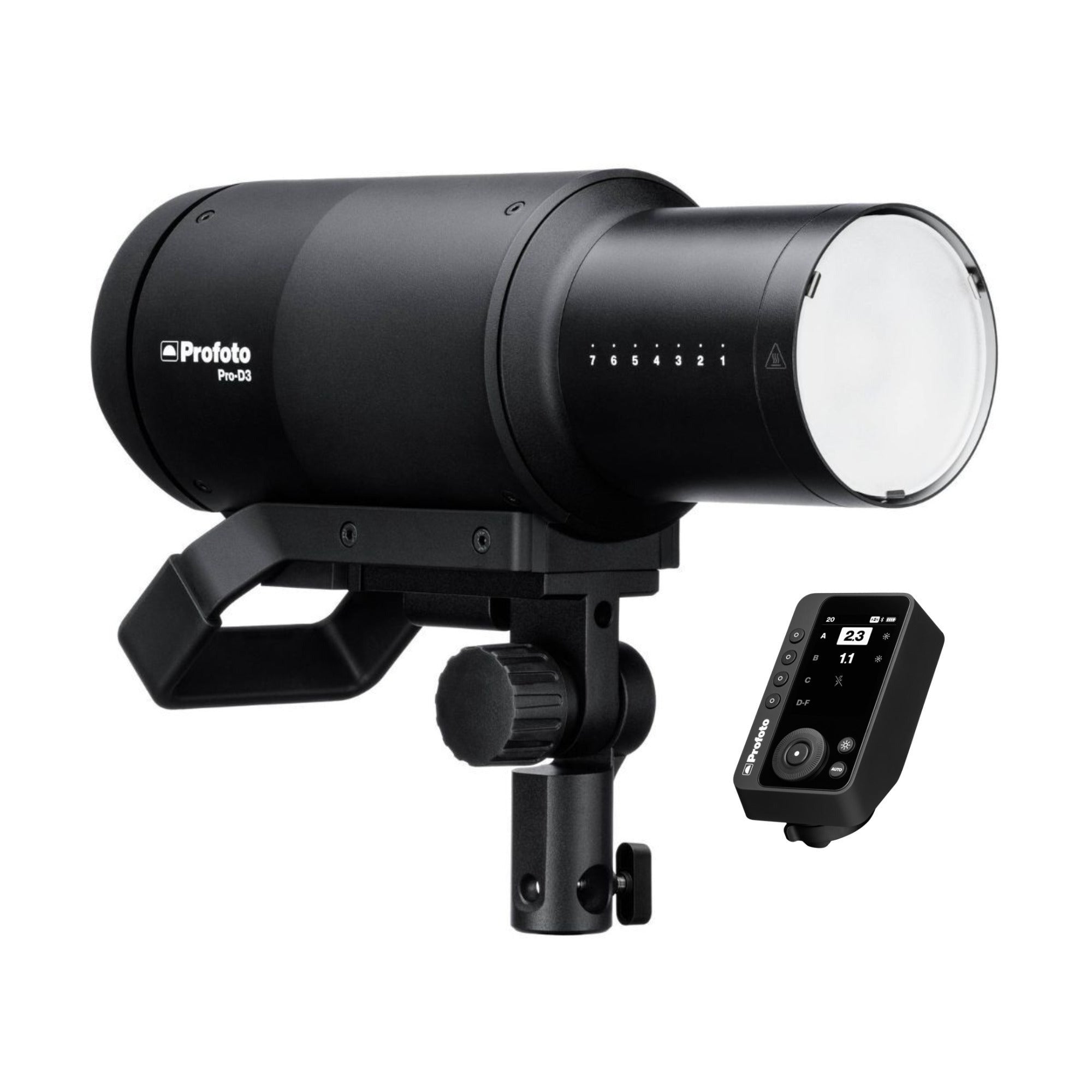 Profoto Pro-D3 750W LED Monolight and Connect Pro Remote for Fujifilm Bundle