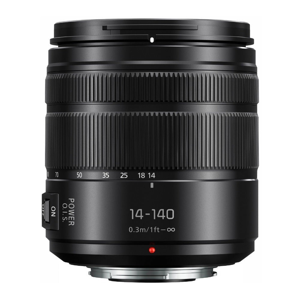 Panasonic LUMIX G VARIO 14-140mm f/3.5-5.6 II Lens, Power O.I.S. (Black) (Certified Refurbished)