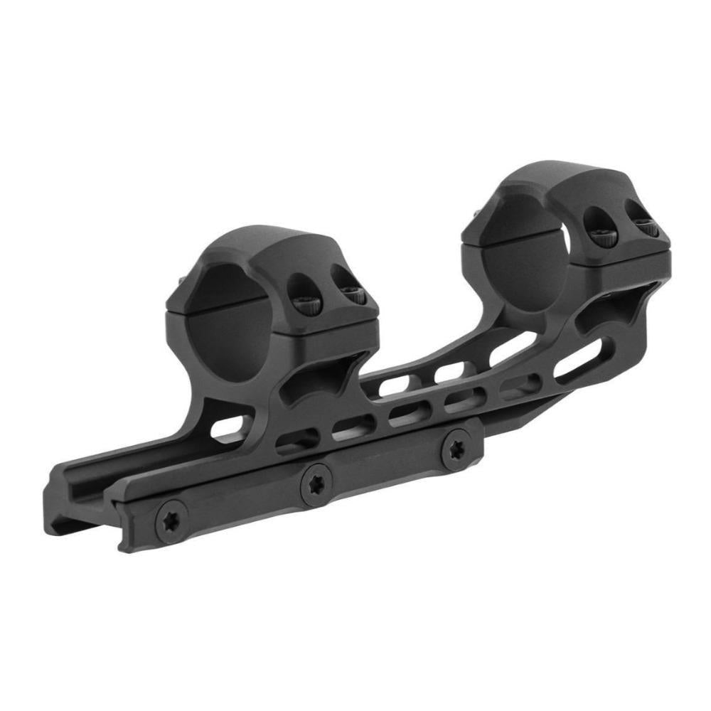 UTG 50mm Matte Black Anodized Offset Scope Rings with Recoil Stops