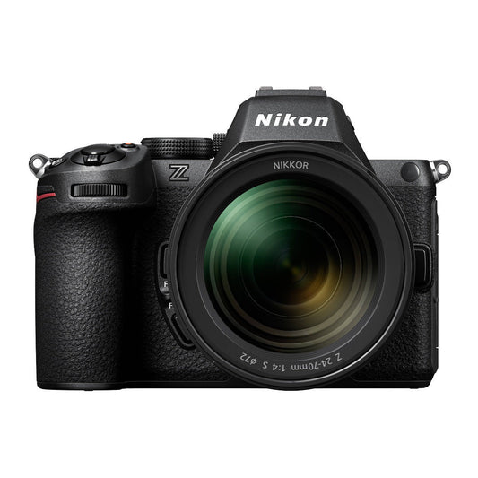 Nikon Z5II Full Frame Mirrorless Camera with Z 24-70mm F4 S Lens 4K UHD 24.5MP AI Autofocus (Black)
