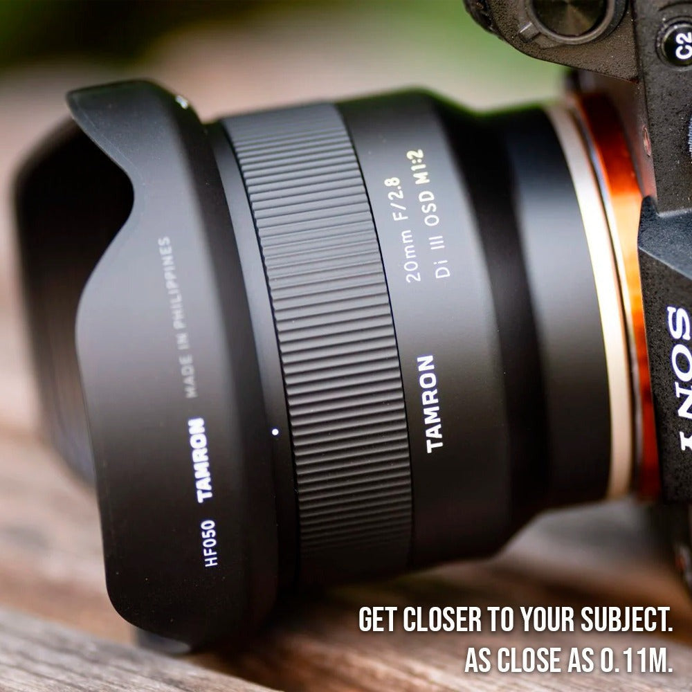 Tamron 20mm F2.8 Di III OSD Wide-Angle Prime Lens with Software Suite and Card Reader Bundle