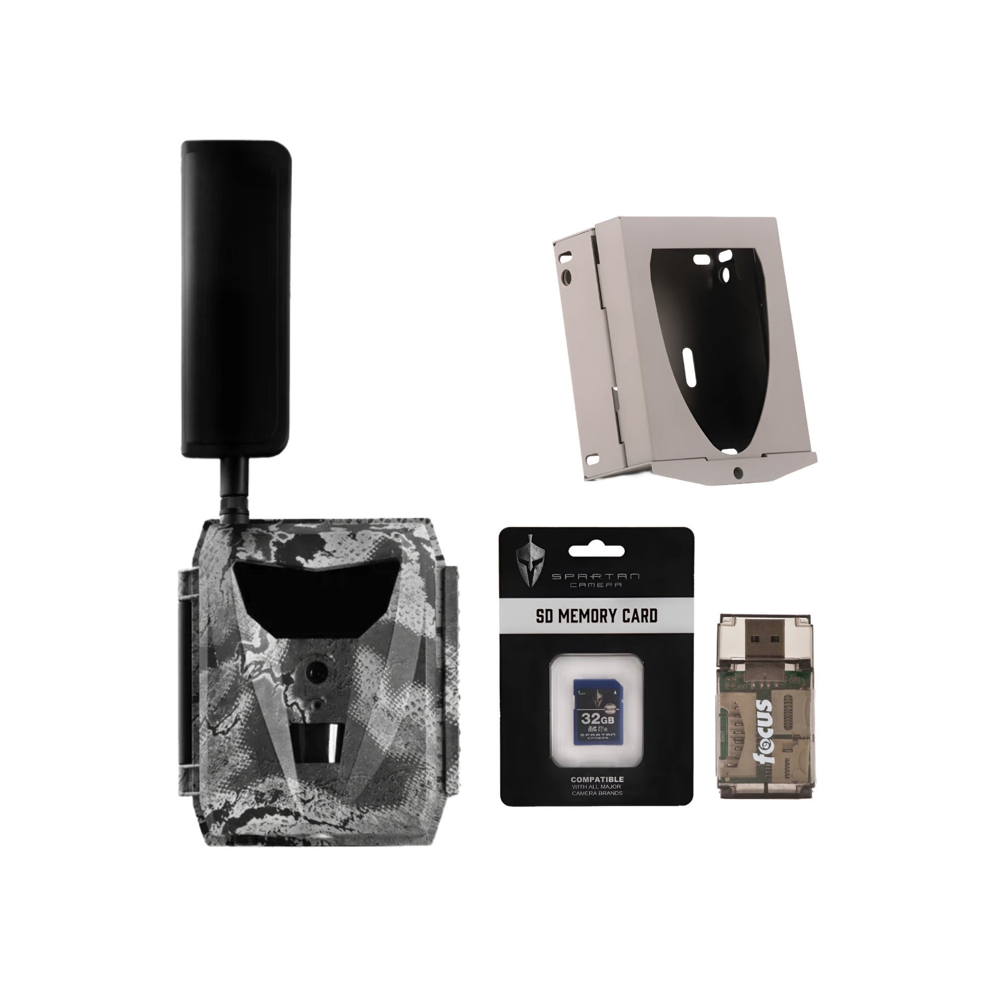 Spartan GoLive 4G/LTE Live Streaming Trail Camera (AT&T) with Accessories