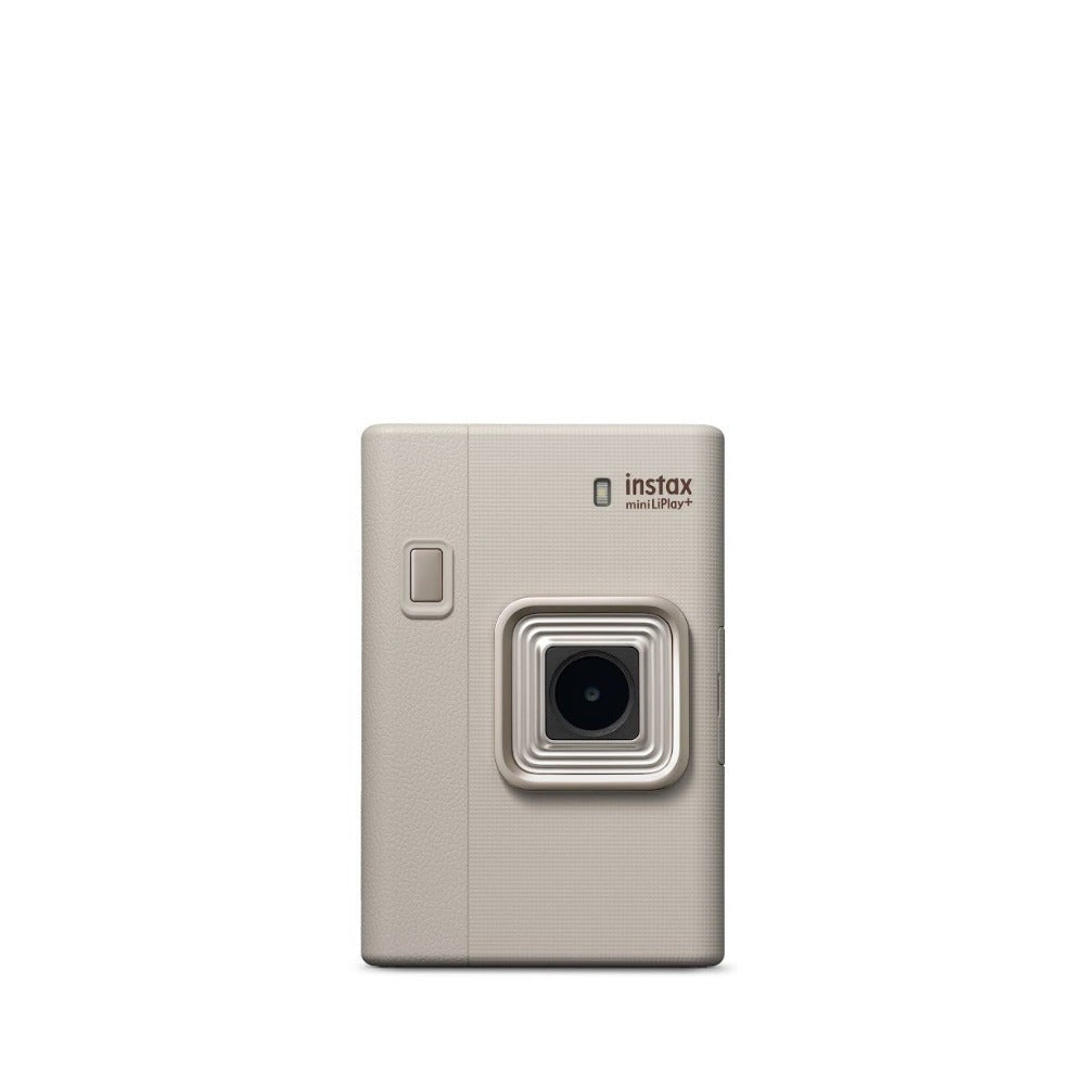 Fujifilm Instax Mini LiPlay+ Hybrid Instant Camera and Smartphone Printer (Sand Beige)