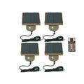 Browning Trail Cameras Universal Solar Camera Power Pack (4-Pack) with Card Reader Bundle