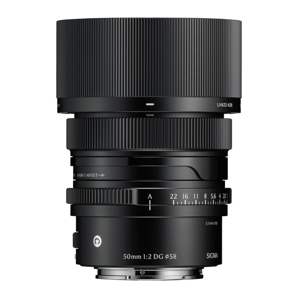 Sigma 50mm F2 DG Black Contemporary Lens for Sony E Mount (Open Box)