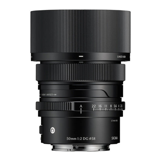 Sigma 50mm F2 DG Black Contemporary Lens for Sony E Mount (Open Box)