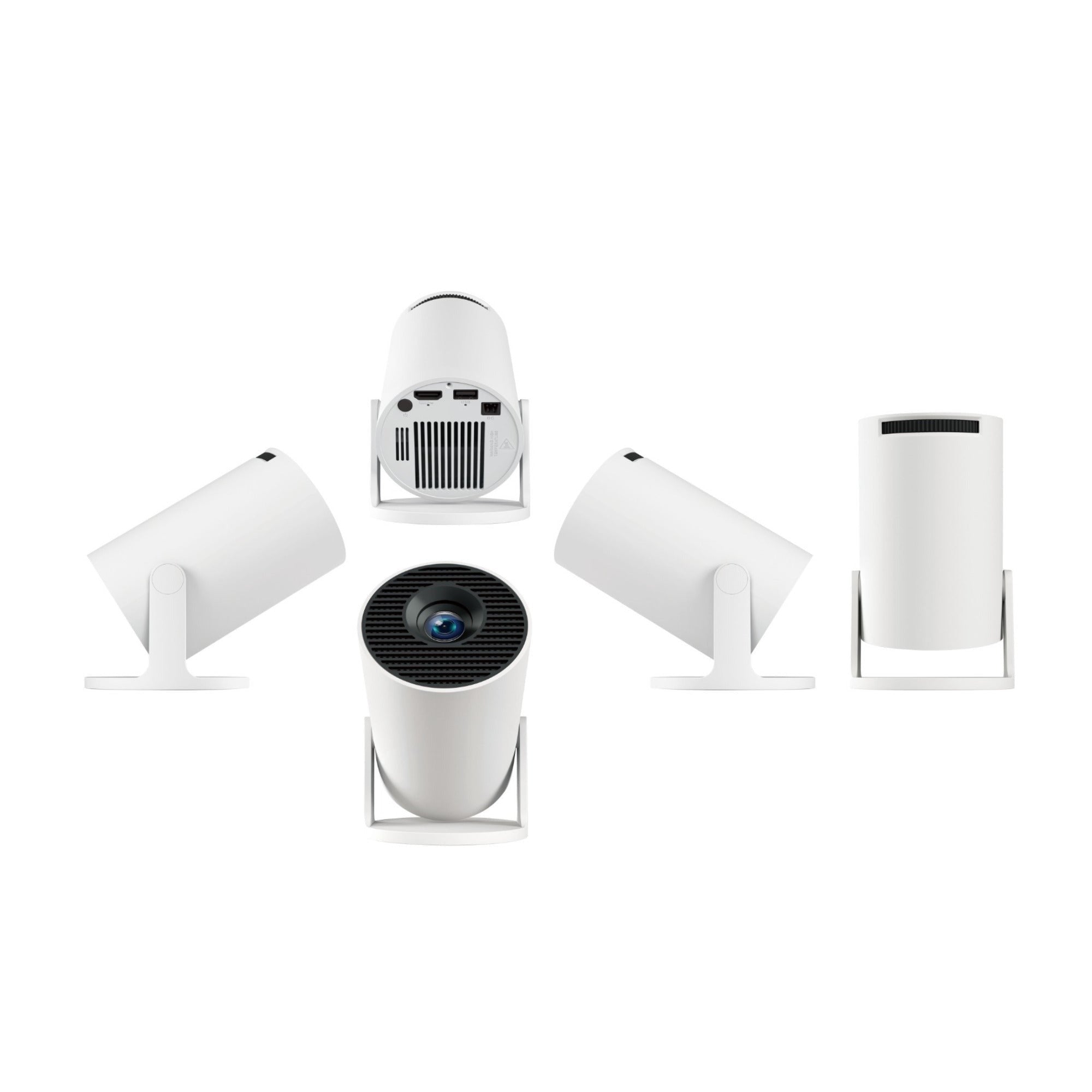 Rinko Lumo-X Pro Portable Projector - 180 Adjustable, Bluetooth with Speaker