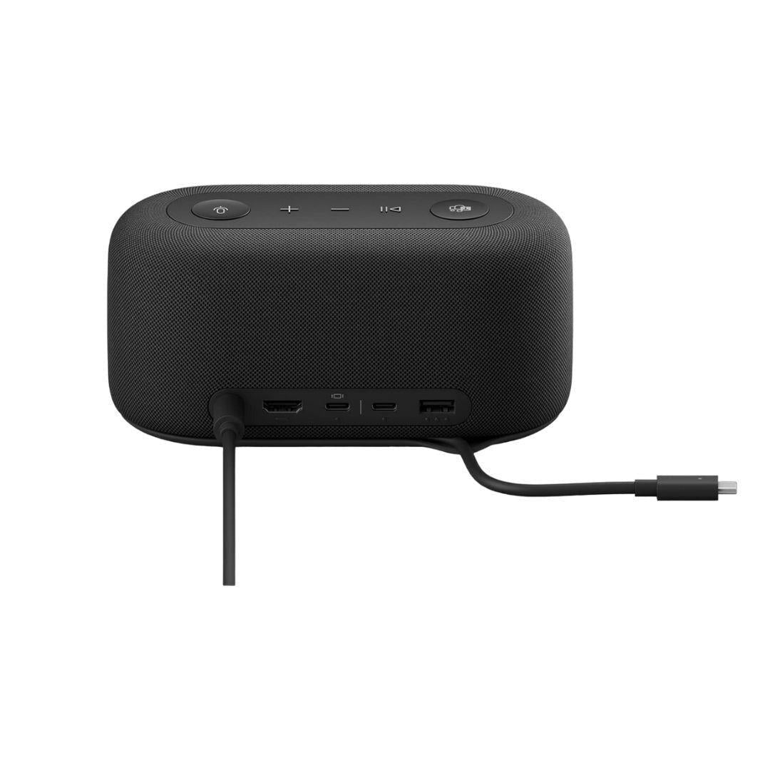 Microsoft Teams Audio Dock with USB-C, USB-A, HDMI Connectivity, and Noise Reduction Microphones