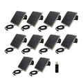 Stealth Cam FieldMAX EX 10-Inch Solar Panel (10-Pack) Bundle with Card Reader
