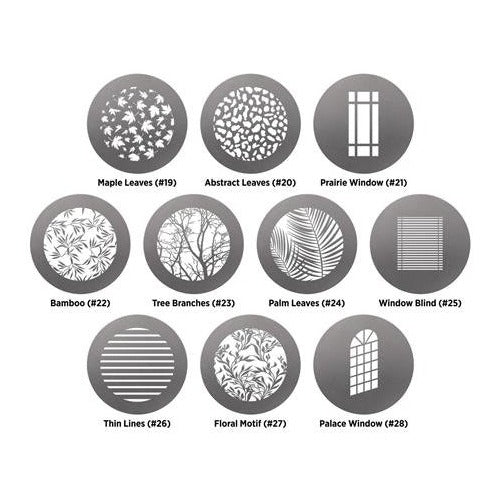 Westcott Optical Spot by Lindsay Adler Gobo Pack 2: Environmental (10-pack)