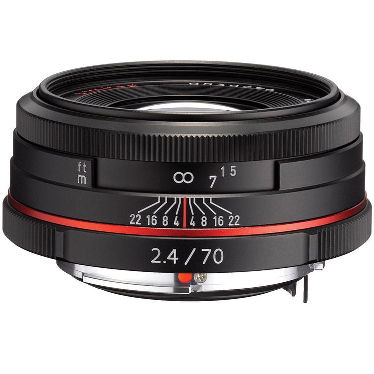 Pentax HD DA 70mm f/2.4 Limited Lens (Black)