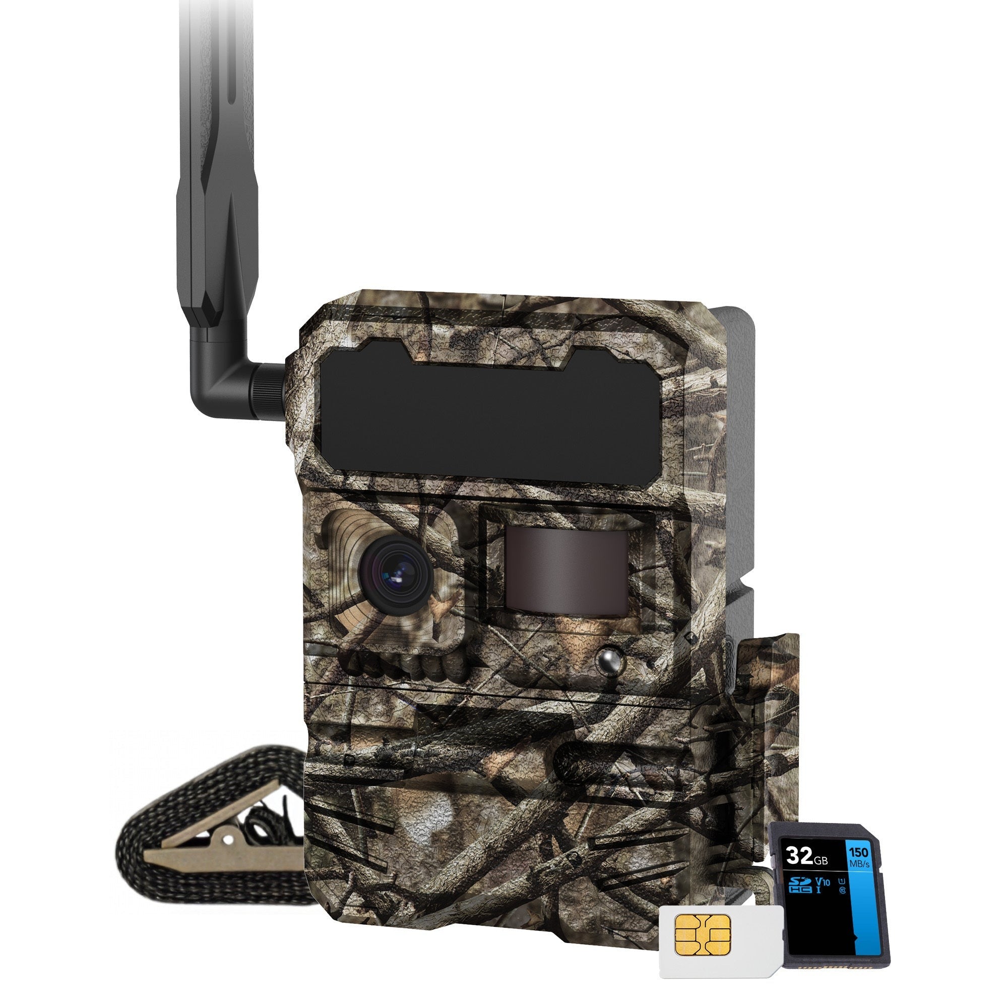 Yellowstone Y2 Cellular Trail Camera (4 Pack) with Security Box and Card Reader