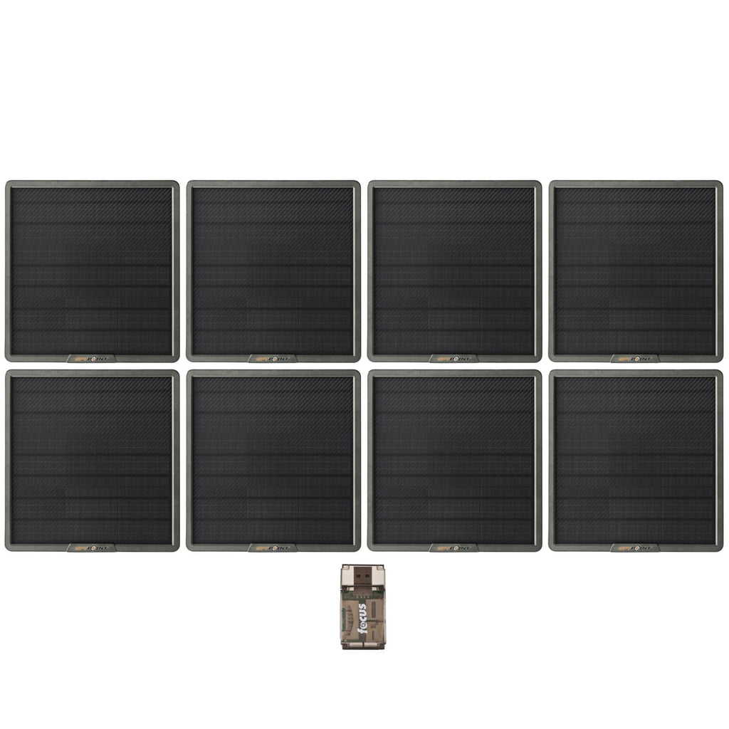 Spypoint 10-Watts Lithium Battery Solar Panel with 4 LED Charge Indicator Lights Bundle