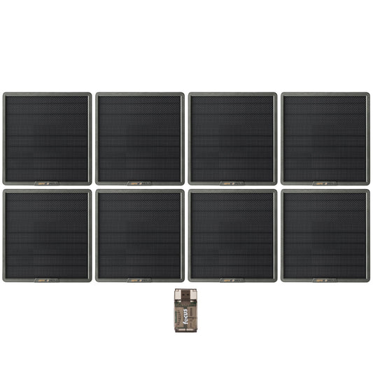 Spypoint 10-Watts Lithium Battery Solar Panel with 4 LED Charge Indicator Lights Bundle