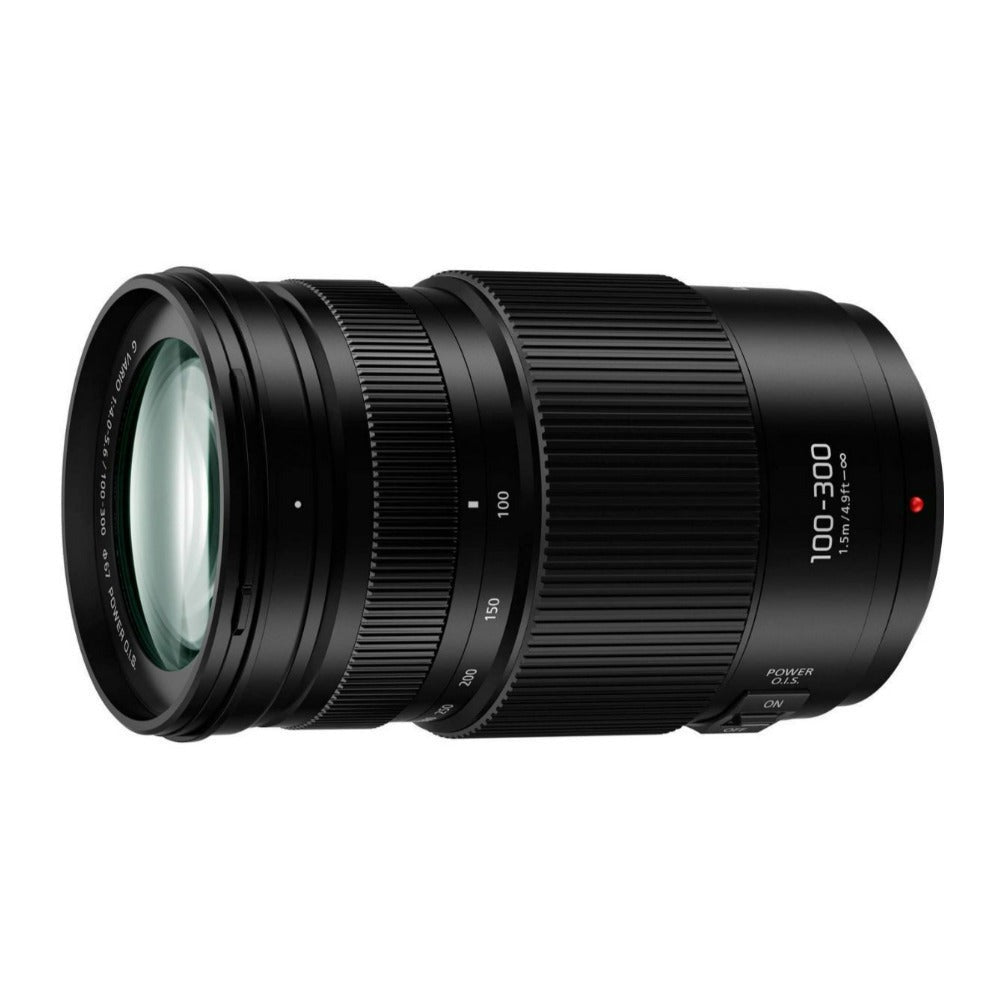 Panasonic LUMIX G VARIO 100-300mm f/4-5.6 Lens, Splash/Dust Resistant (Black) (Certified Refurbished)