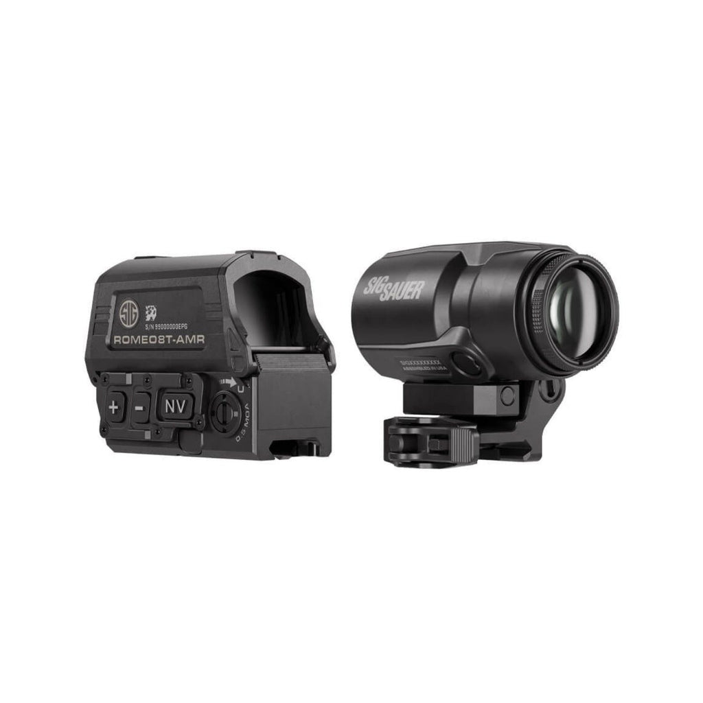 SIG SAUER ROMEO8T-AMR 1x40mm Red Dot Sight & JULIET3T-AMR 3x22mm Magnifier Combo