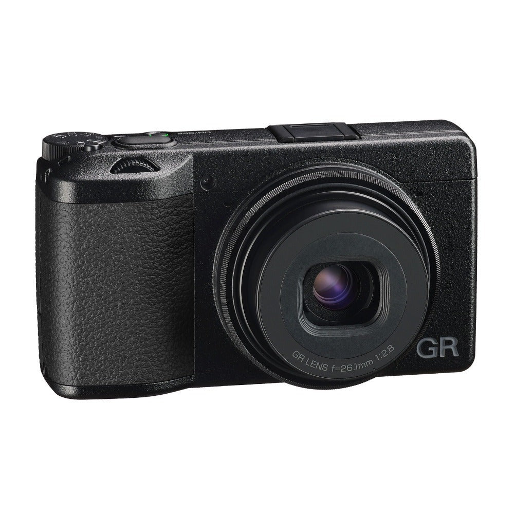 Ricoh GR IIIx Digital Camera with 5 TB Portable Hard Drive, Gadget Bag with Accessory Kit