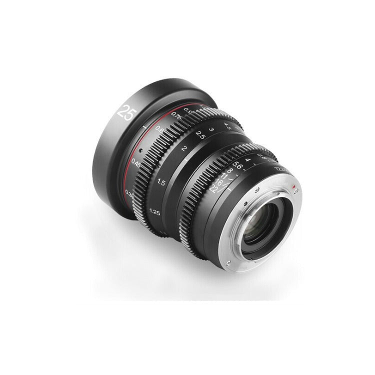 Meike 25mm T2.2 Manual Focus Cinema Lens with Multilayer Coating (MFT Mount)