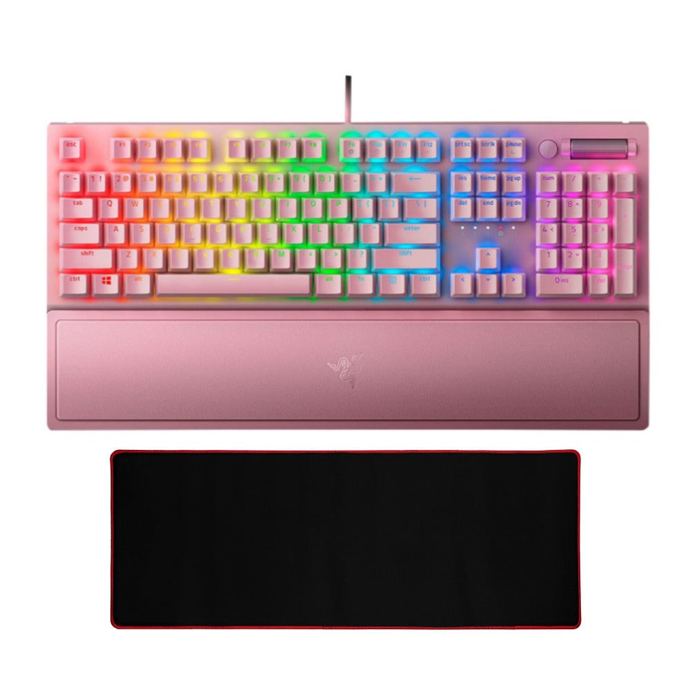 Razer BlackWidow V3 Wired Mechanical Gaming Keyboard, Green Switches (Certified Refurbished)
