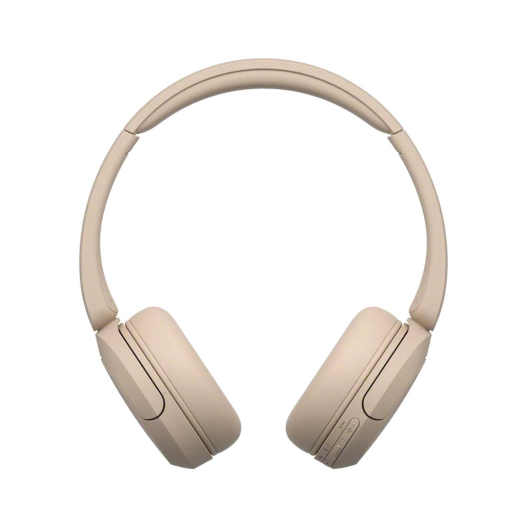 Sony WH-CH520 Wireless Bluetooth Headphones With Mic and Voice Assistant (Beige)
