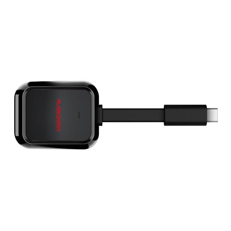 SanDisk QuickFlow SD Card Reader with USB-C 3.2 Gen 1, UHS-I&II Support (Black)