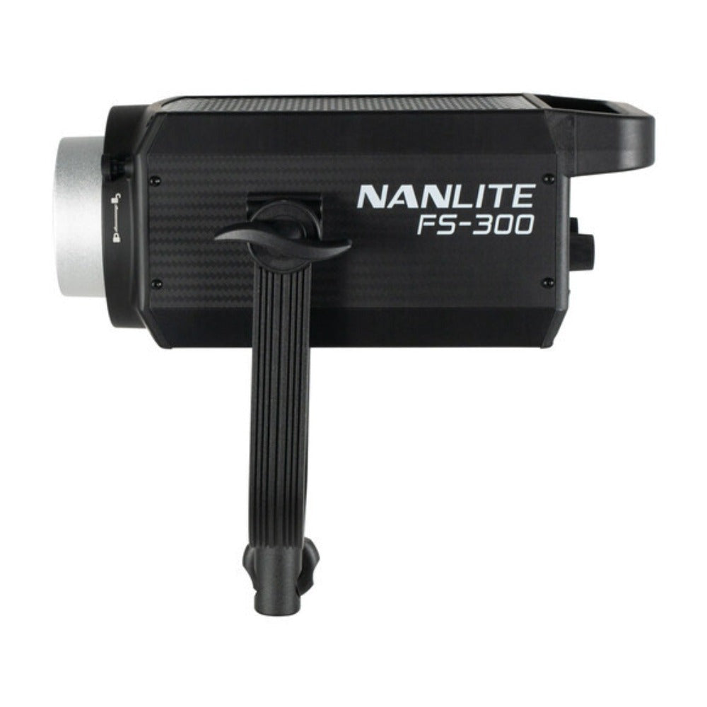 Nanlite FS-300 Daylight AC LED Monolight with Rapid 90 Parabolic Softbox Bundle