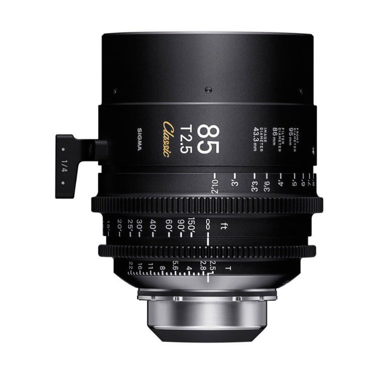 Sigma FF Classic Prime Line 10-Lens Kit (Feet Markings) with Two Hard Cases