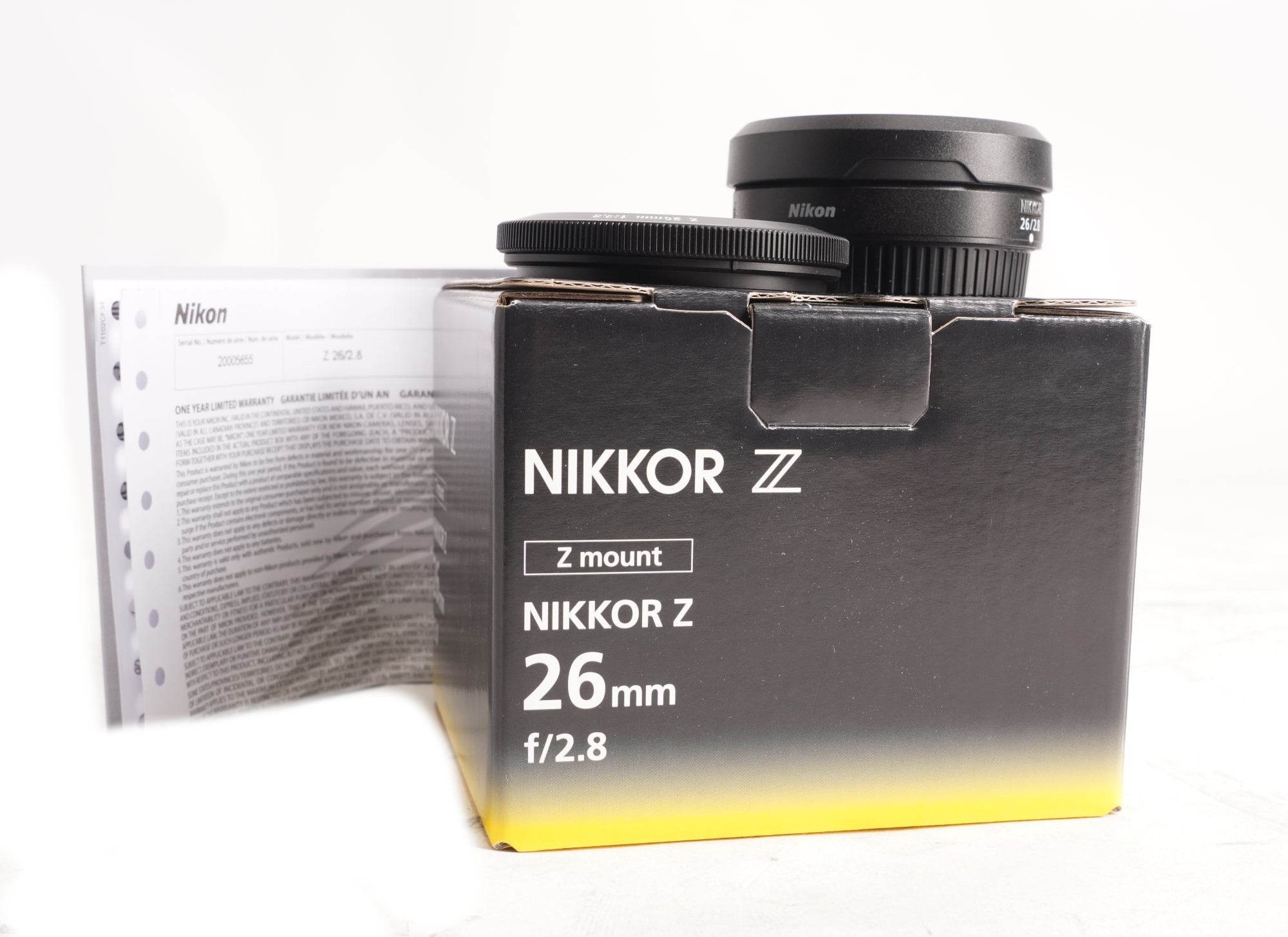 Nikon NIKKOR Z 26mm f/2.8 Lens (Open Box)