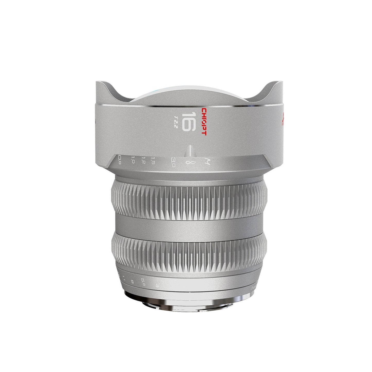 CHIOPT AURA 16mm T2.2 Cinema Lens (Leica L-Mount) Full-Frame with Cine Prime and Manual Focus