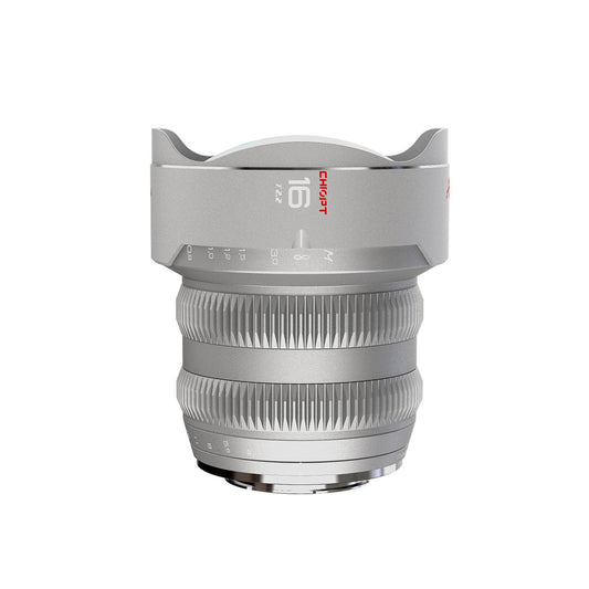 CHIOPT AURA 16mm T2.2 Cinema Lens (Leica L-Mount) Full-Frame with Cine Prime and Manual Focus