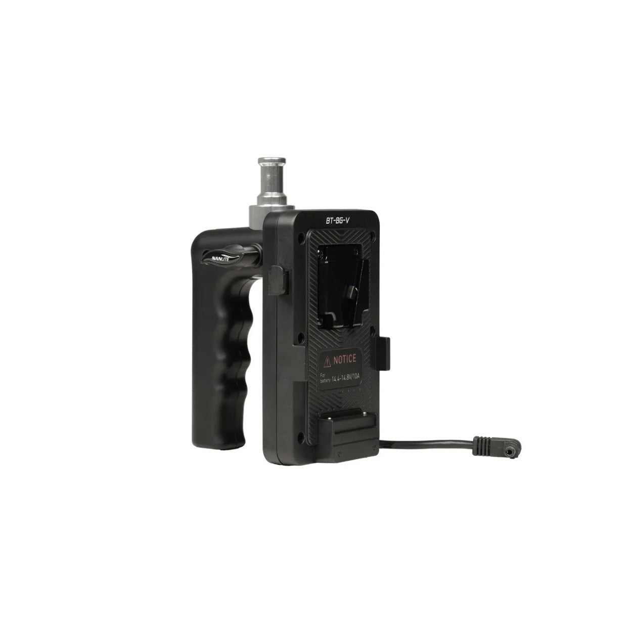 Nanlite V-Mount Battery Grip with DC Connector for Forza 60, FC-60B