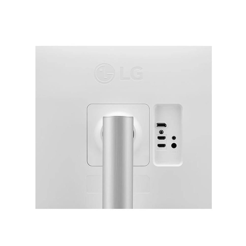 LG 27UP650K-W 27-inch Ultrafine 4K UHD IPS Monitor, 60Hz, DisplayHDR 400 (White)