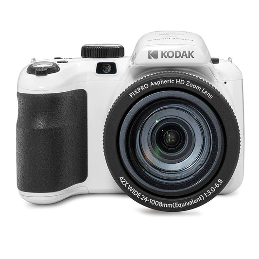 Kodak PIXPRO AZ425 Astro Zoom 20MP Digital Camera with 42x Optical Zoom (White)