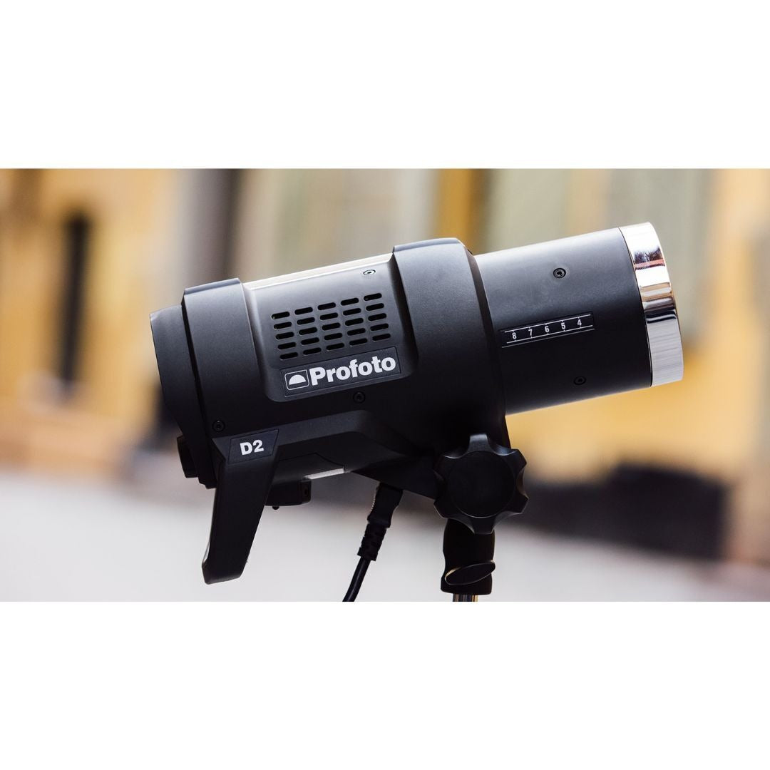 Profoto D2 1000 AirTTL Studio Flash, 1000Ws, Compact Design (Black) (Certified Refurbished)