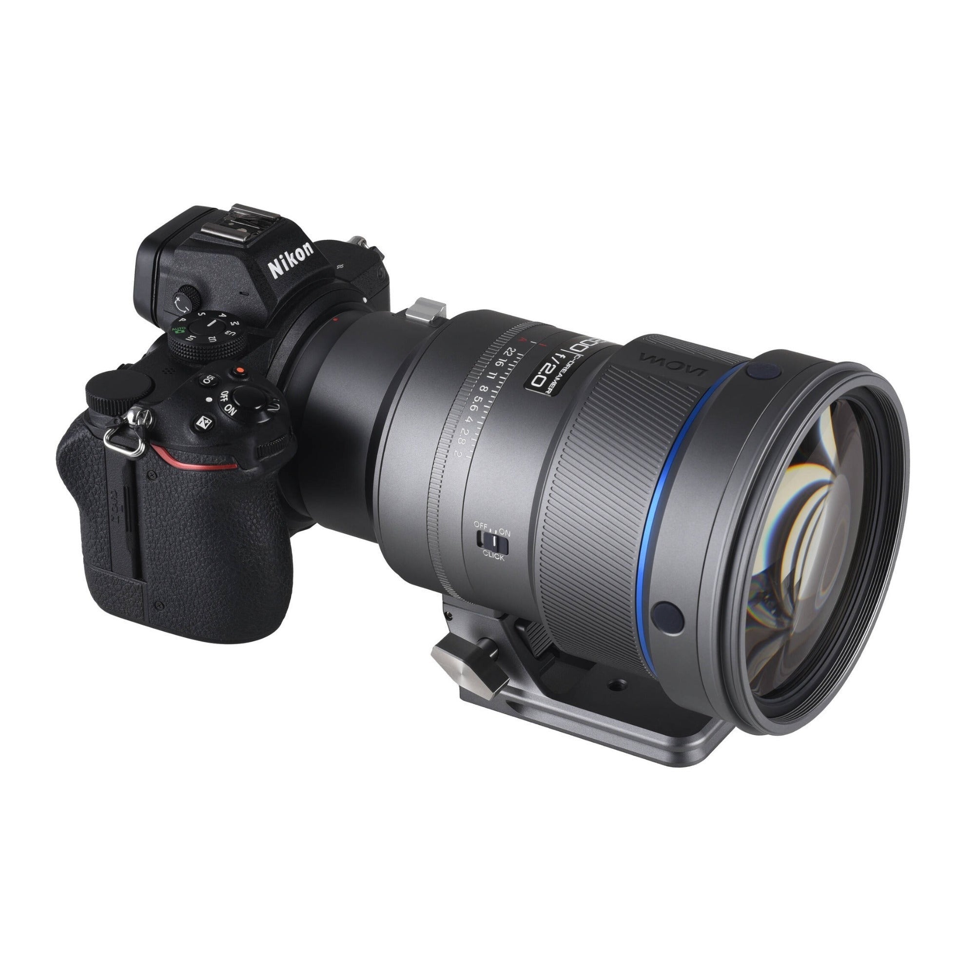 Laowa 200mm f/2 AF FF Telephoto Prime Lens (Nikon Z, Gray)
