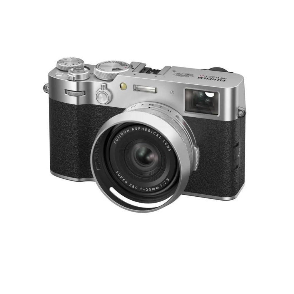 Fujifilm X100VI Mirrorless Digital Camera with 23mm f/2 Fixed Lens (Silver)