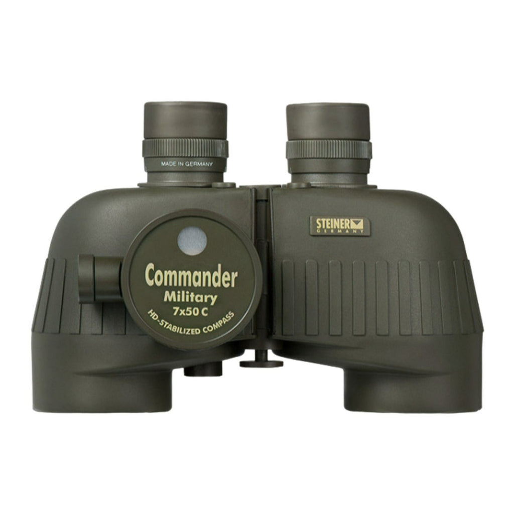 Steiner Optics 7x50 Military M750rc Binoculars with Illuminated HD Stabilized Compass and Auto Focus