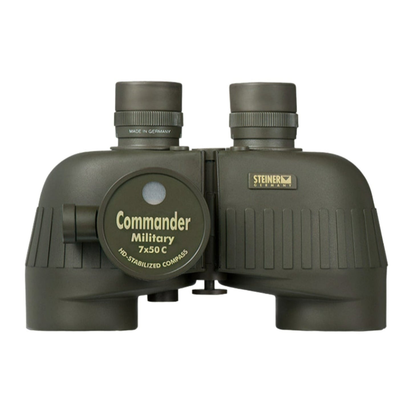 Steiner Optics 7x50 Military M750rc Binoculars with Illuminated HD Stabilized Compass and Auto Focus