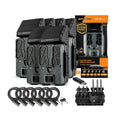 Spypoint FORCE-PRO-S 2.0 Trail Camera (6-Pack) Bundle with Accessories