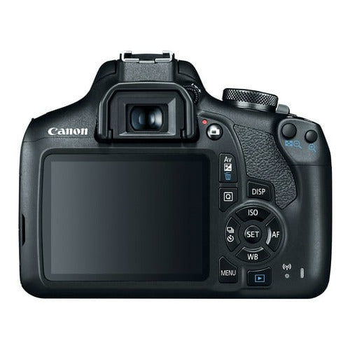 Canon EOS Rebel T7 DSLR Camera EF-S 18-55mm and EF 75-300mm Double Zoom Lens Kit (Used)